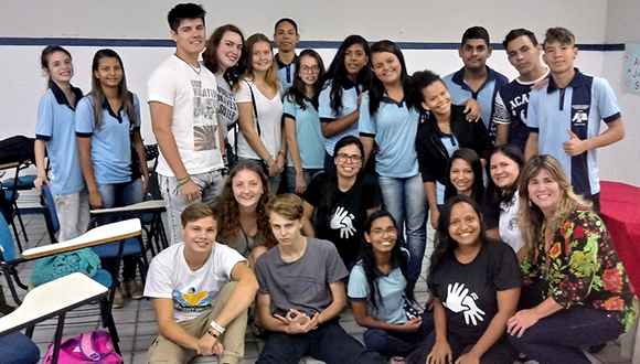Youth exchange and deaf students